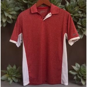 Nike‎ Golf Tour Performance red And white polo shirt Men’s Size M
